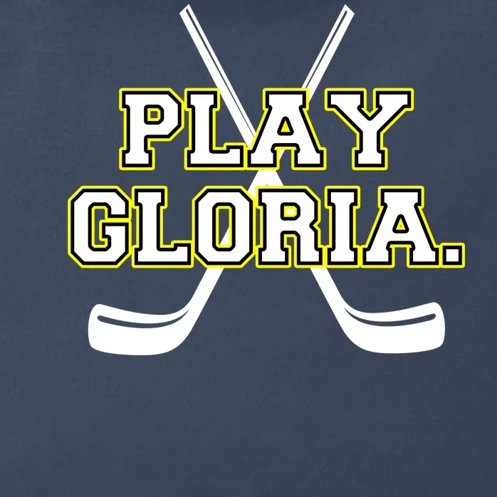 Play Gloria Hockey Zip Tote Bag