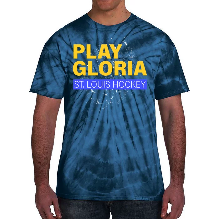 Play Gloria St. Louis Hockey Tie-Dye T-Shirt