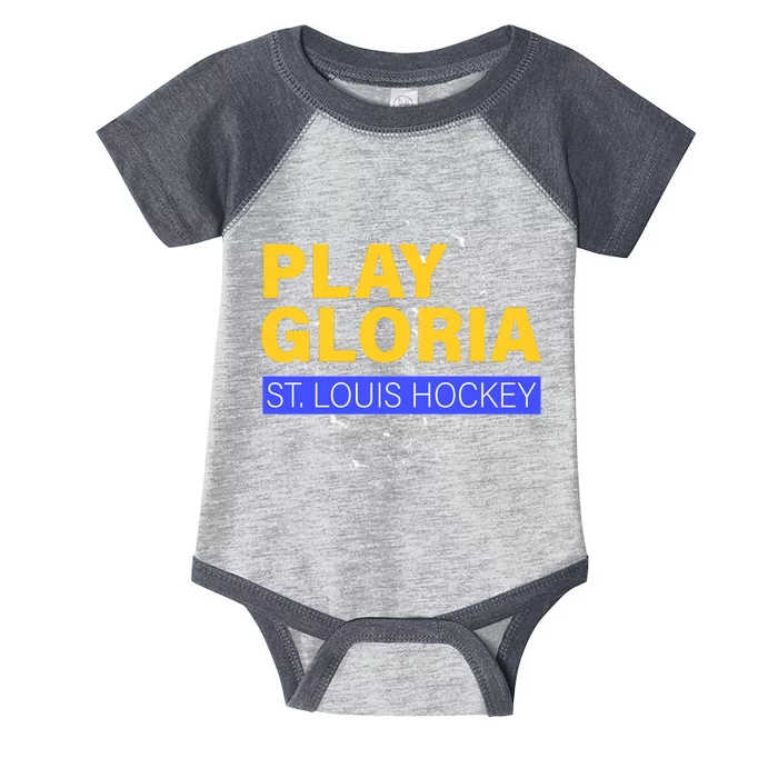 Play Gloria St. Louis Hockey Infant Baby Jersey Bodysuit