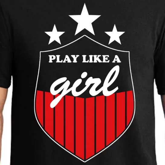 Play Like A Girl Pajama Set