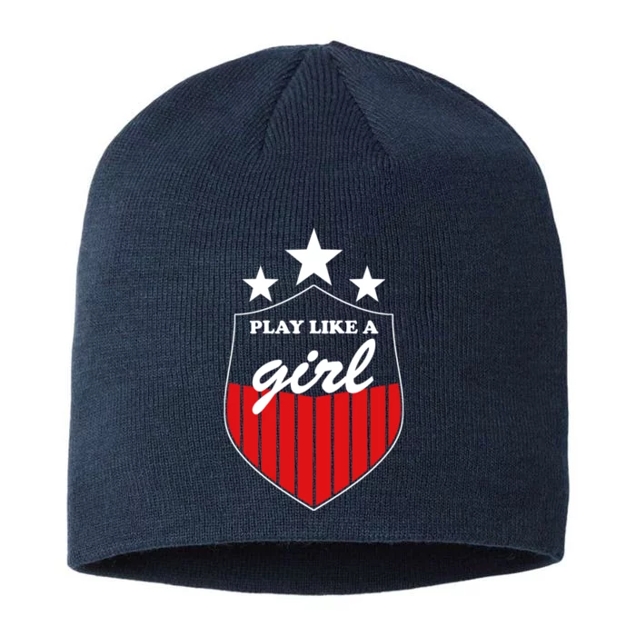 Play Like A Girl 8 1/2in Sustainable Knit Beanie