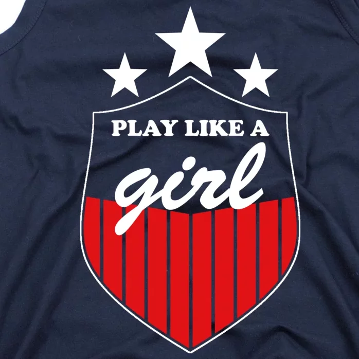 Play Like A Girl Tank Top