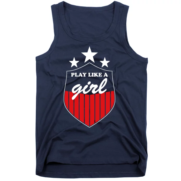 Play Like A Girl Tank Top