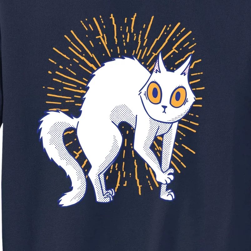 Playful Cat Tall Sweatshirt