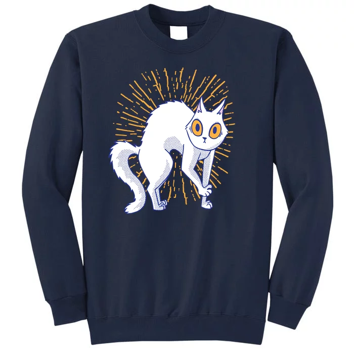 Playful Cat Tall Sweatshirt