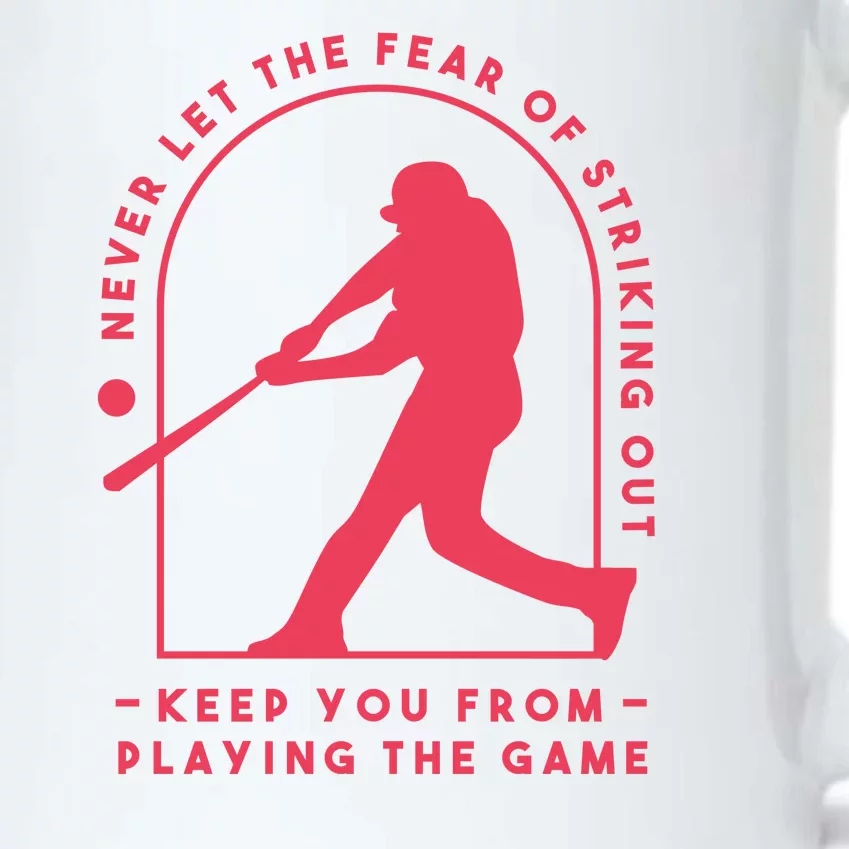 Playing The Game Baseball Black Color Changing Mug