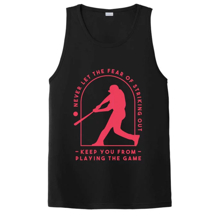 Playing The Game Baseball Performance Tank