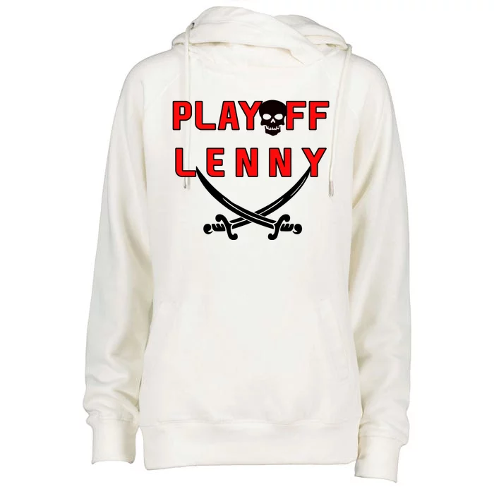 Playoff Lenny Tampa Bay Football Skull Womens Funnel Neck Pullover Hood