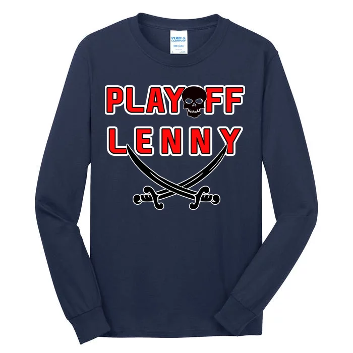 Playoff Lenny Tampa Bay Football Skull Tall Long Sleeve T-Shirt