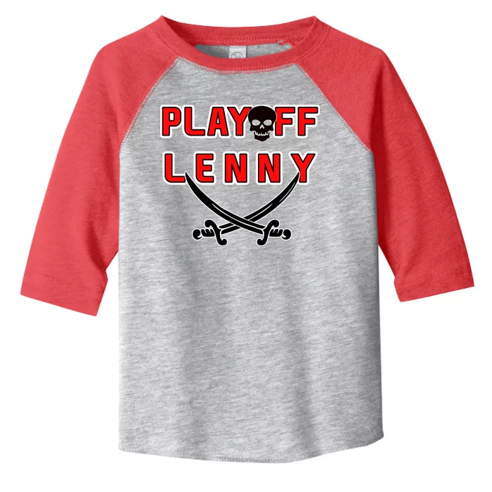 Playoff Lenny Tampa Bay Football Skull Toddler Fine Jersey T-Shirt