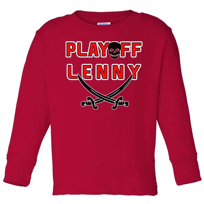 Playoff Lenny Tampa Bay Football Skull Toddler Long Sleeve Shirt