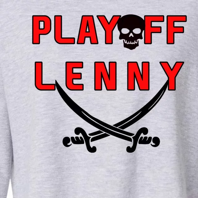 Playoff Lenny Tampa Bay Football Skull Cropped Pullover Crew