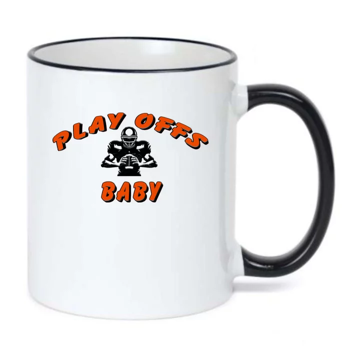 Playoffs Baby Football Black Color Changing Mug