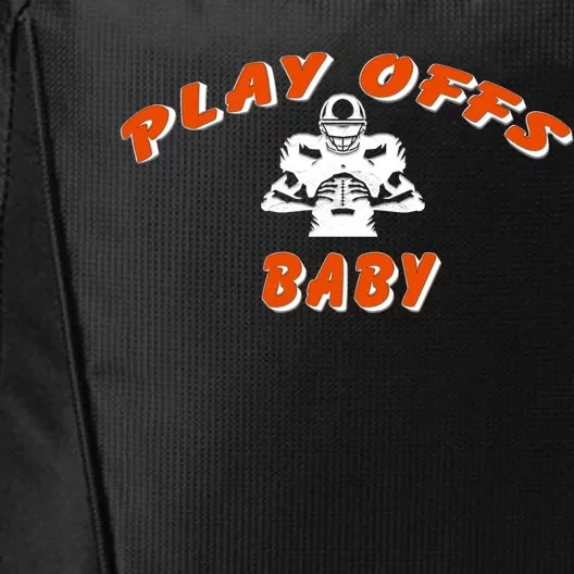 Playoffs Baby Football City Backpack