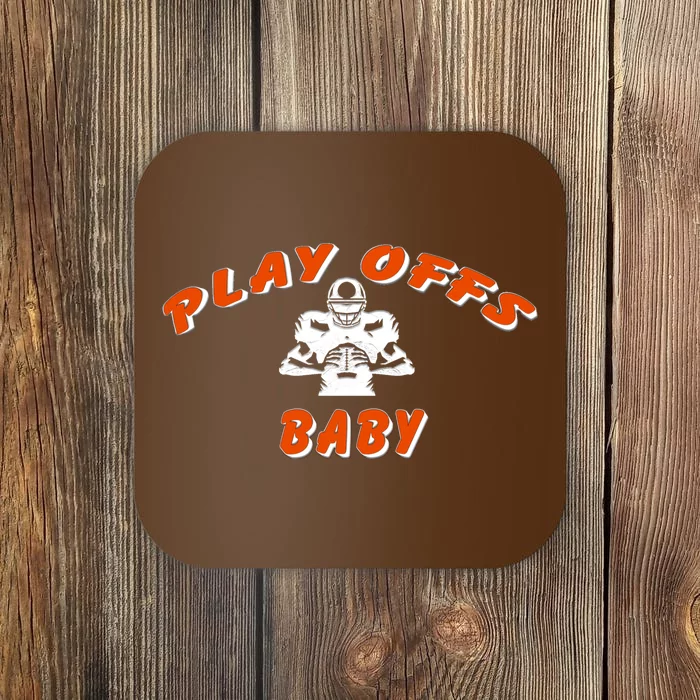 Playoffs Baby Football Coaster