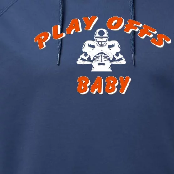 Playoffs Baby Football Performance Fleece Hoodie