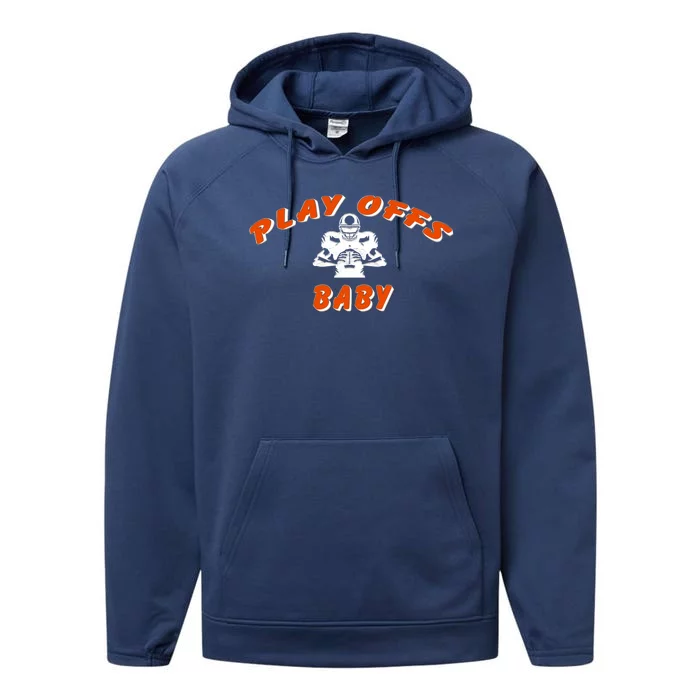 Playoffs Baby Football Performance Fleece Hoodie