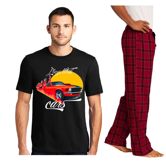 Plays With Cars Matching Family Pajama Set