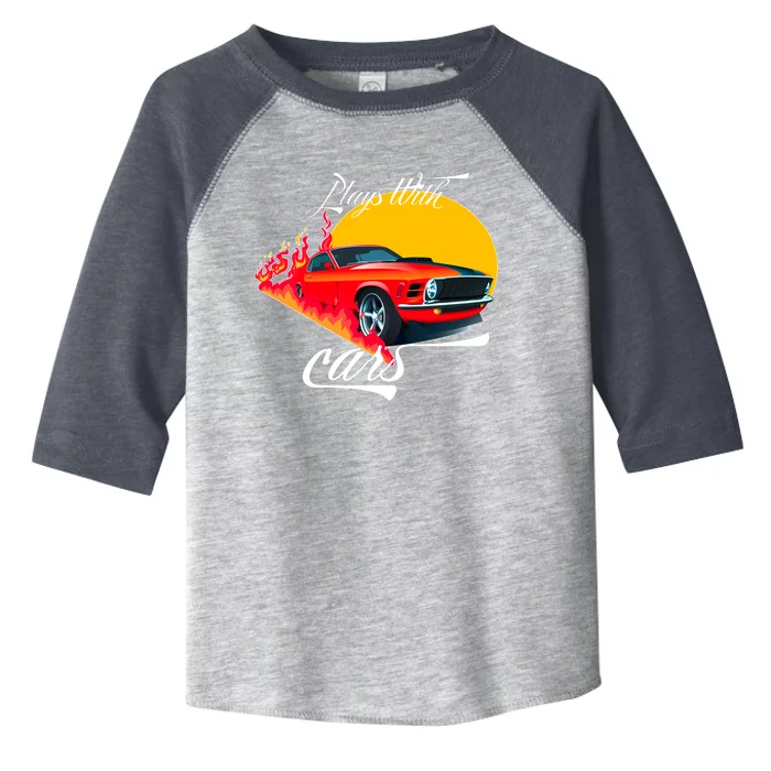 Plays With Cars Matching Family Toddler Fine Jersey T-Shirt