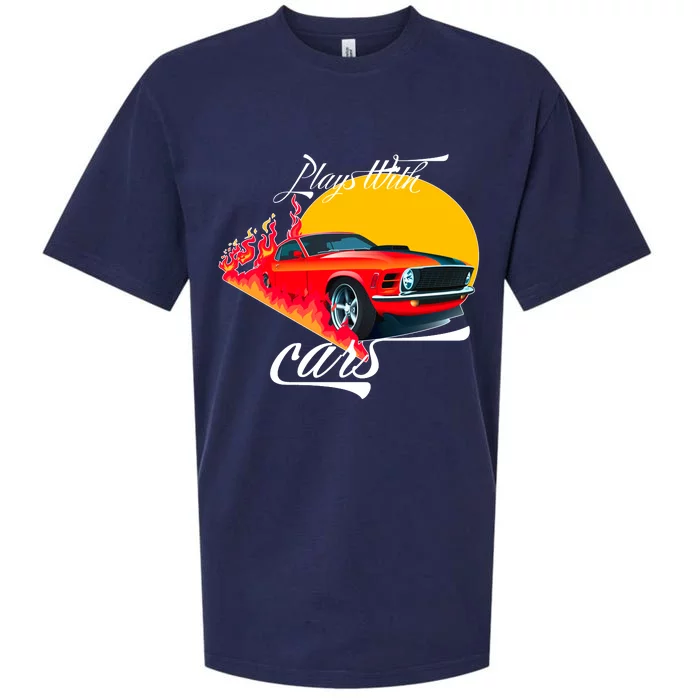 Plays With Cars Matching Family Sueded Cloud Jersey T-Shirt