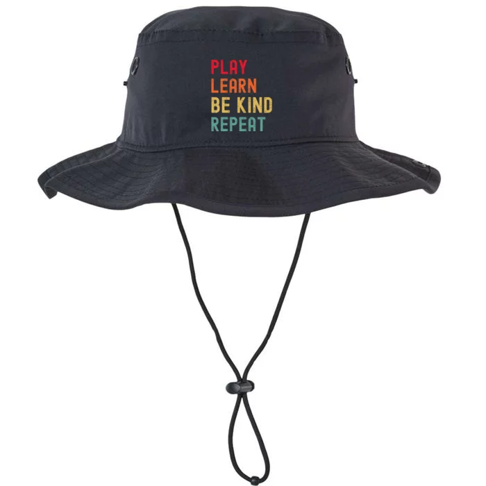 Play Learn Be Kind Repeat Unity Day No Bullies Kindness Legacy Cool Fit Booney Bucket Hat