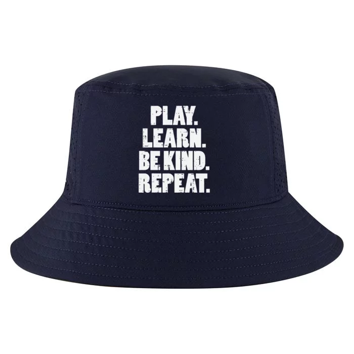 Play Learn Be Kind Repeat Unity Day Orange Anti Bullying Cool Comfort Performance Bucket Hat