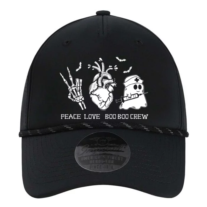 Peace Love Boo Boo Crew Lazy Halloween Skeleton Nurse Ghost Great Gift Performance The Dyno Cap