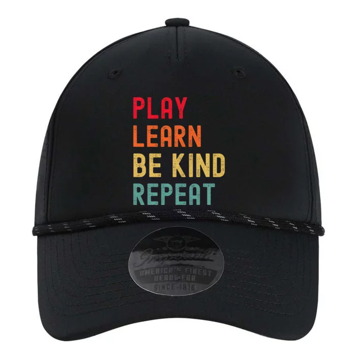 Play Learn Be Kind Repeat Unity Day No Bullies Kindness Performance The Dyno Cap