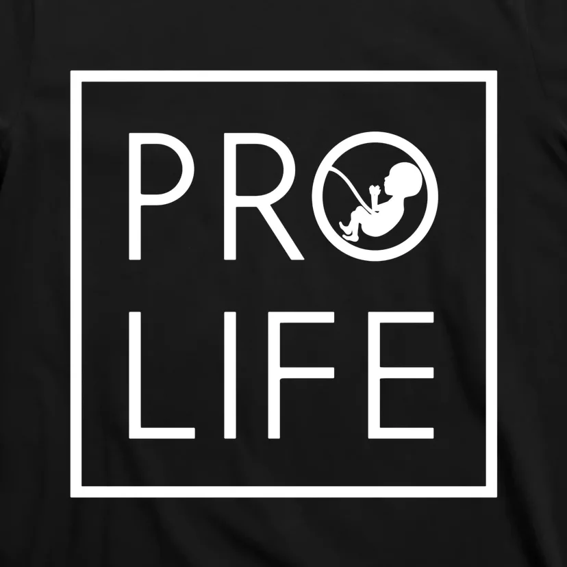 Pro Life Baby Silhouette T-Shirt