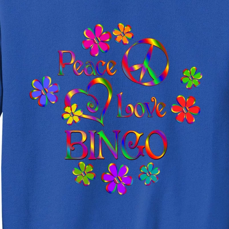 Peace Love Bingo Gift Sweatshirt