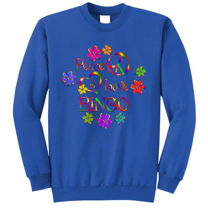 Peace Love Bingo Gift Sweatshirt