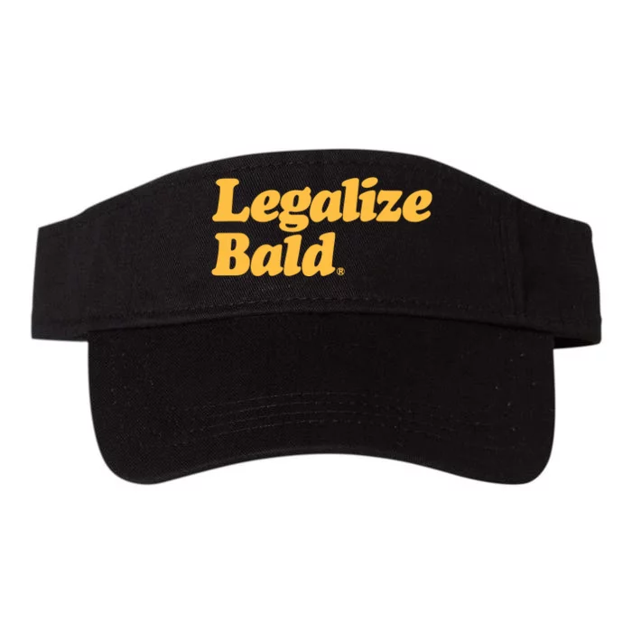 Pandershirts Legalize Bald Valucap Bio-Washed Visor