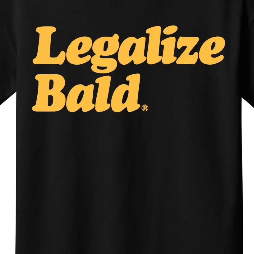 Pandershirts Legalize Bald Kids T-Shirt