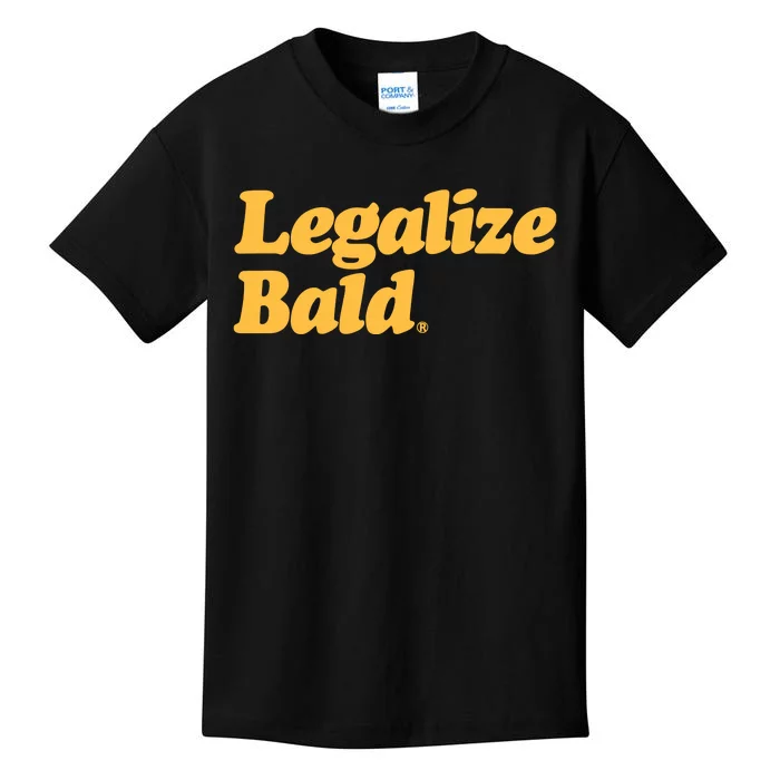 Pandershirts Legalize Bald Kids T-Shirt