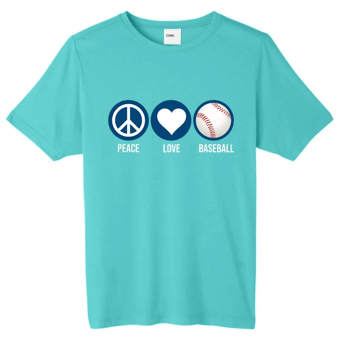 Peace Love Baseball ChromaSoft Performance T-Shirt