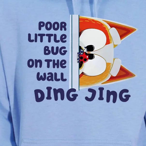 Poor Little Bug On The Wall Ding Jing Dog Family Mug Lover Unisex Surf Hoodie