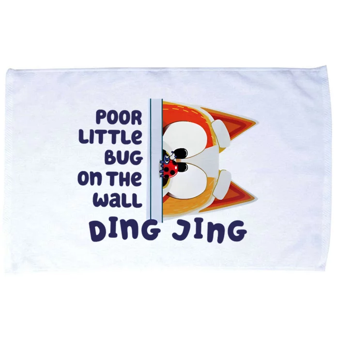 Poor Little Bug On The Wall Ding Jing Dog Family Mug Lover Microfiber Hand Towel