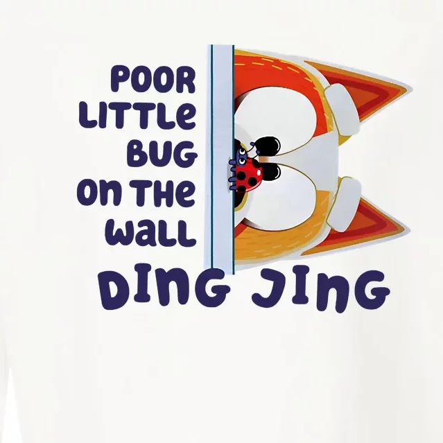 Poor Little Bug On The Wall Ding Jing Dog Family Mug Lover Cropped Pullover Crew