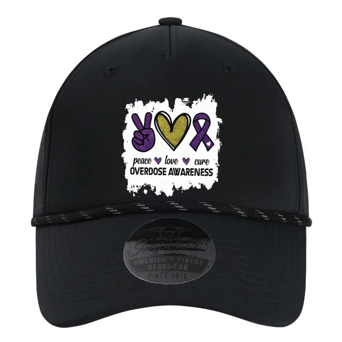 Peace Love Cure Overdose Awareness Performance The Dyno Cap