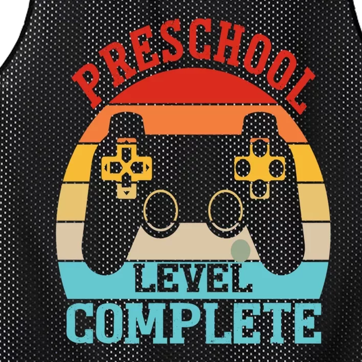 Preschool Level Complete Last Day Of School Graduation Mesh Reversible Basketball Jersey Tank