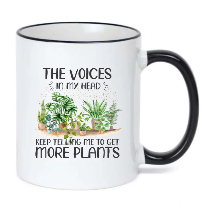 Plants Love Collection Gardening Cool For Father Gardner Black Color Changing Mug