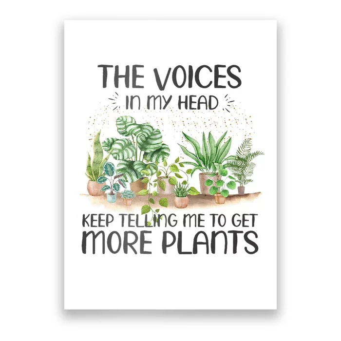 Plants Love Collection Gardening Cool For Father Gardner Poster