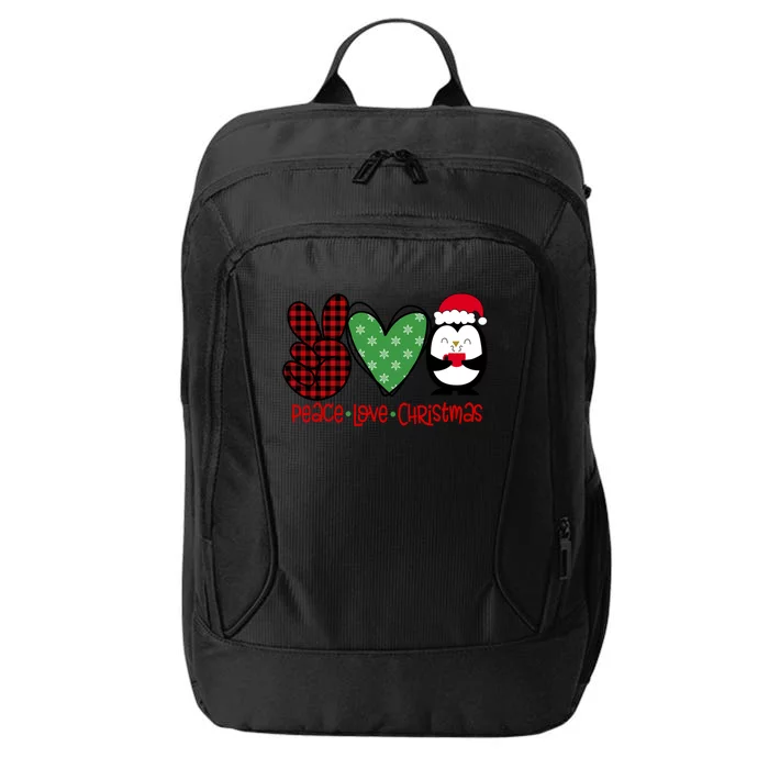 Peace Love Christmas 1 Breast Cancer DéCor Theme Gift City Backpack