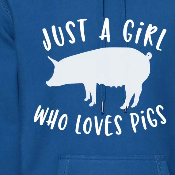 Pig Love Cool Gift Porcine Clothes Novelty Premium Hoodie