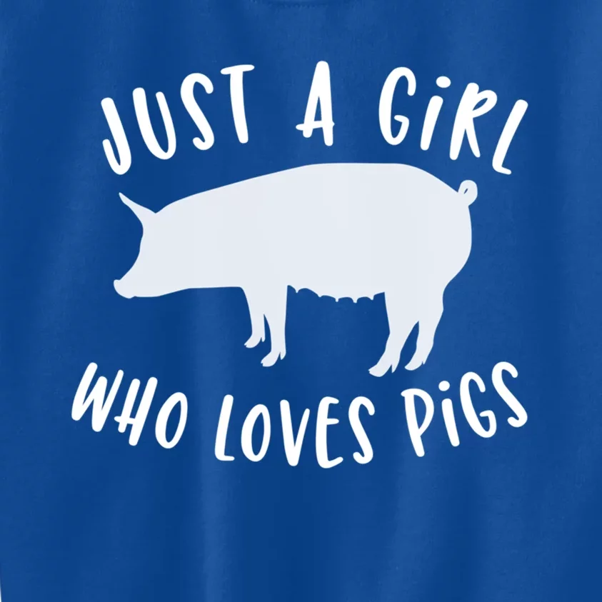 Pig Love Cool Gift Porcine Clothes Novelty Kids Sweatshirt