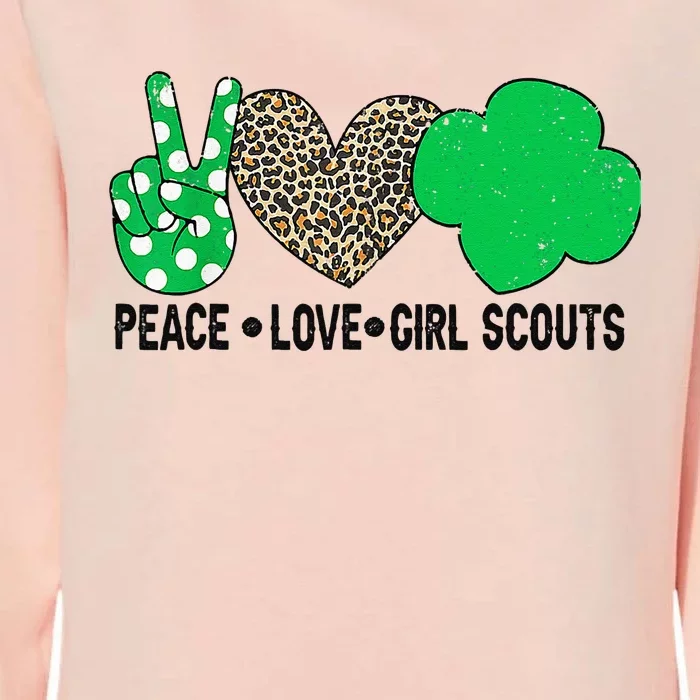 Peace Love Cookie Scout Bakery Cookie Season Womens California Wash Sweatshirt