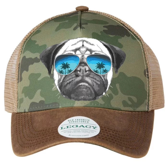 Pug Lover Cute Pug Funny Pug Owner Pug Legacy Tie Dye Trucker Hat