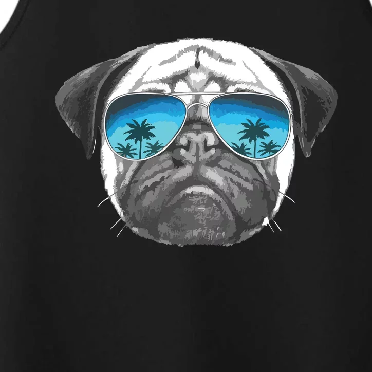 Pug Lover Cute Pug Funny Pug Owner Pug Performance Tank