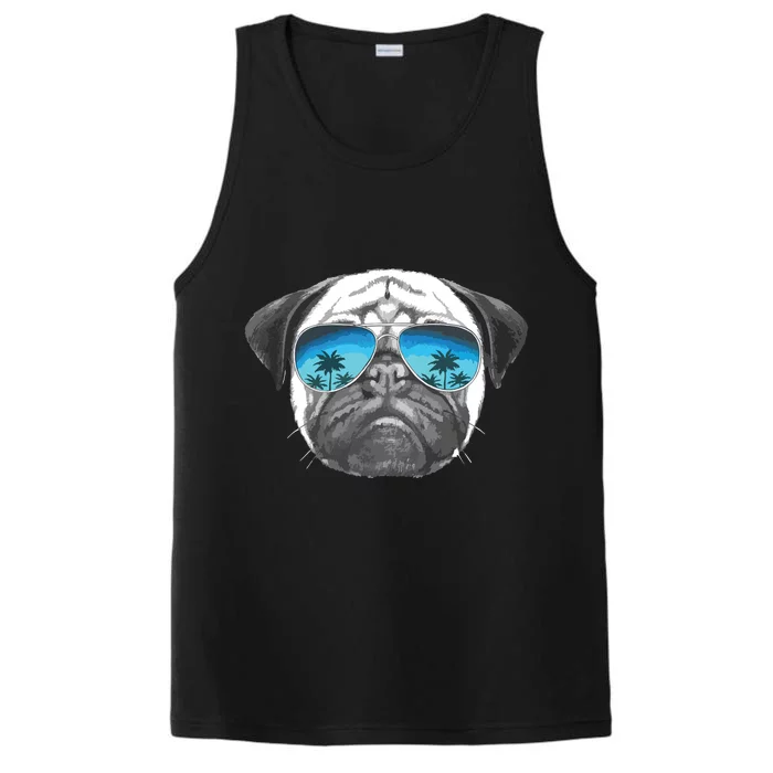 Pug Lover Cute Pug Funny Pug Owner Pug Performance Tank