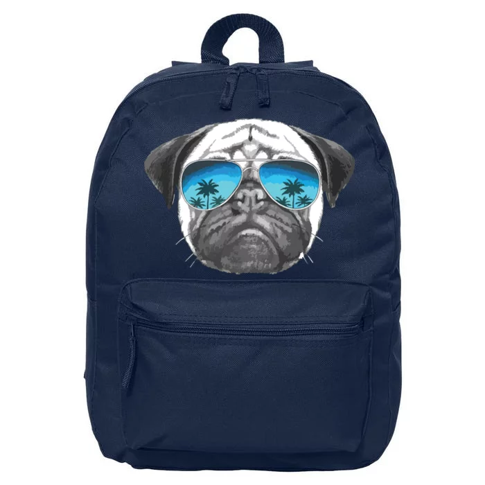 Pug Lover Cute Pug Funny Pug Owner Pug 16 in Basic Backpack